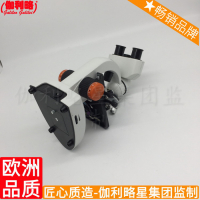 單筒連續變倍單層光8倍帶燈6寸平臺大型工具顯微鏡